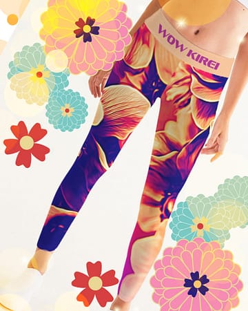 Etsu (II) Full Length Leggings - 1 - WOWKIREI.COM