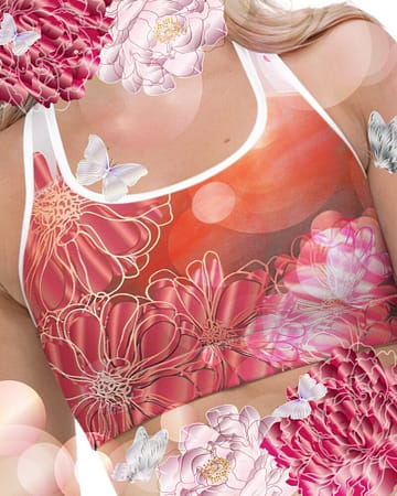 Madrid (I) T-Racerback Bra - 1v2 - WOWKIREI.COM