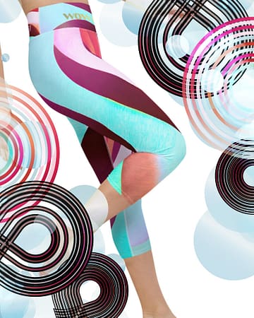 Ganya (II) High-Rise Capri Leggings - 3 - WOWKIREI.COM