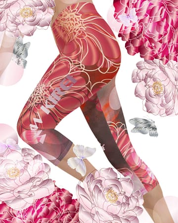 Madrid (I) Low-Rise Capri Leggings - 2 - WOWKIREI.COM