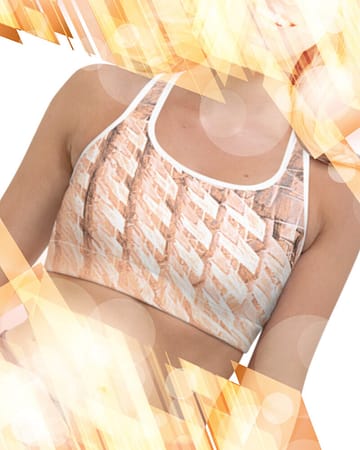 Rome (III) T-Racerback Bra - 1 - WOWKIREI.COM