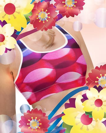 Athens (II) T-Racerback Bra - 3 - WOWKIREI.COM