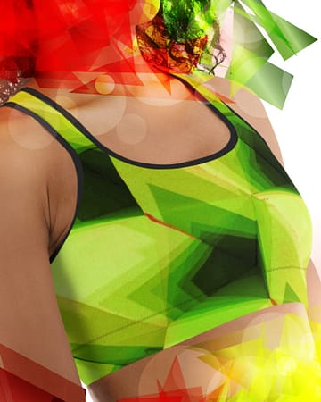 New Delhi (II) T-Racerback Bra - 3 - WOWKIREI.COM