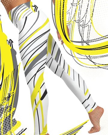 Alleffra High-Rise Leggings - 2 - WOWKIREI.COM