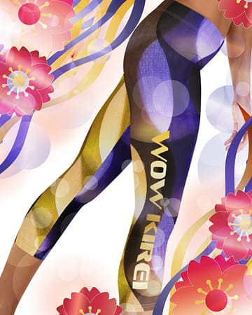 Athens (I) Low-Rise Capri Leggings - 3 - WOWKIREI.COM