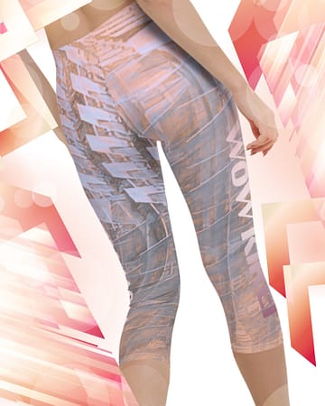 Rome (II) Low-Rise Capri Leggings - 4 - WOWKIREI.COM